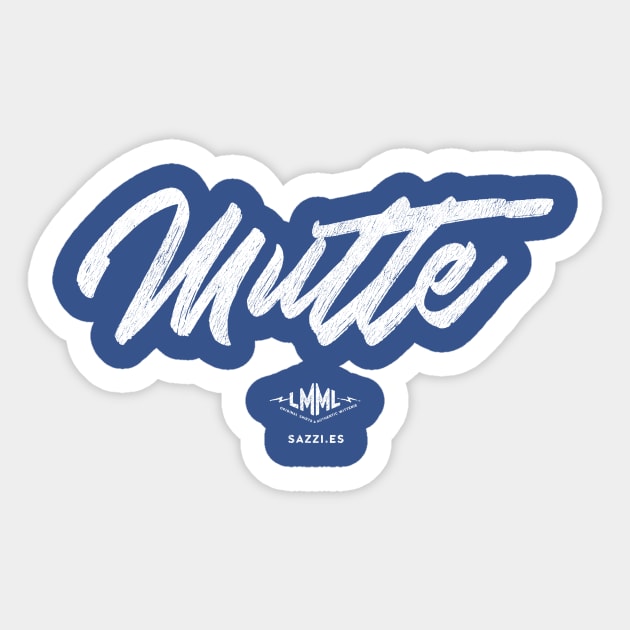 Mutte Sticker by sazzies